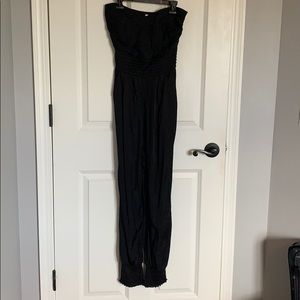 Sweetheart strapless Harem pant jumpsuit